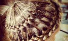 Starburst Braid Bun