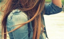 Brown Hair & Jean Jacket