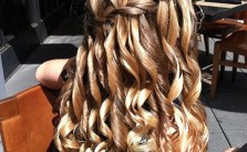 Blonde Curls & Braid