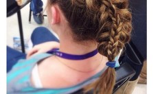 Katniss Stacked Braid