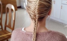 Neat French Fishtail