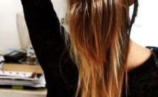 Ombre Dip Ponytail