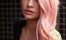 Soft Pink Hairstyle