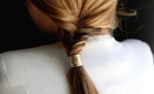 Half Fishtail Ponytail