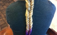 Purple Dipped Fishtail