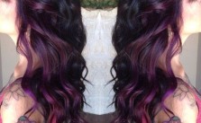 Purple Side Ombre