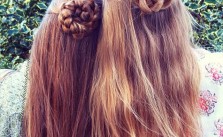 Rose Flower Braids