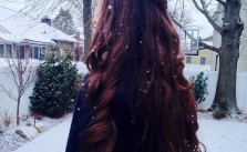 Snowy Hair & Braid