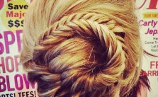 Twisted Fishtail Braid Bun