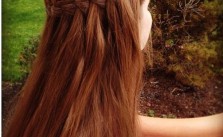 Auburn Waterfall Braid