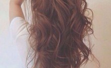 Brown Curly Hair