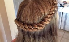 Four Strand Crown Braid