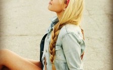 Blonde Side Braid