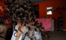 Brown Spiral Curls