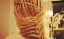 Waterfall French Braid