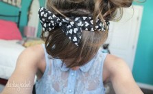 Headband & Messy Updo