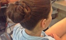 Braid Bun Updo