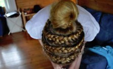 Triple Braids & Bun