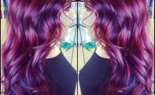 Violet & Purple Hairstyle