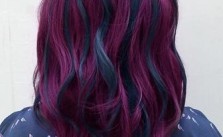 Dark Purple Streaks