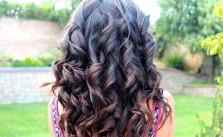 Thick Curls & Highlights