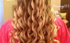 Blonde Spiral Curls