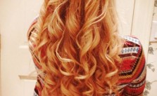 Blonde Wand Curls