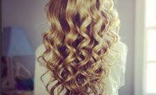 Homecoming Blonde Curls