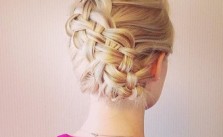 Five Strand Braid Updo