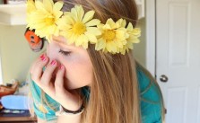 Yellow Flower Crown