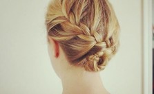 Quick Braid Updo