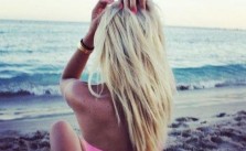 Hair, Tan, Beach