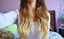 Ombre over Shoulders