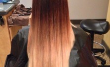 Straight Balayage Ombre