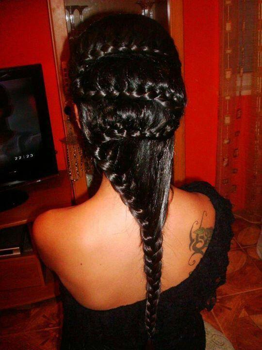 Braided hair