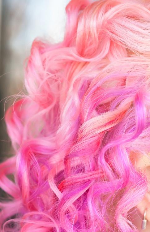 Pastel hair pink hair
