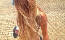 Long Blonde Balayage