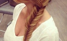 Skinny Blonde Fishtail