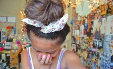 Headband & Messy Bun