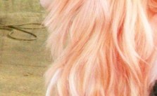 Peach Pink Hair