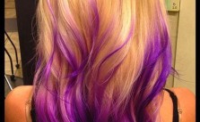 Purple Blonde Ombre