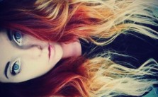 Red Blonde Ombre Hair