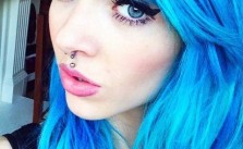 Bright Blue Hair Colors