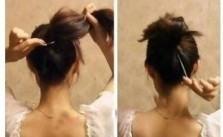 Bow & Looped Ponytail