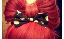 Red Bow with Bow