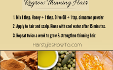 How To Regrow Thinning Hair
