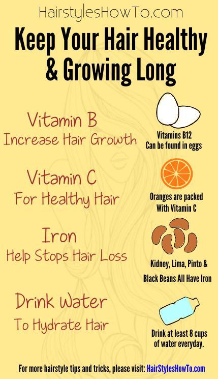 Keep Your Hair Healthy & Growing Long