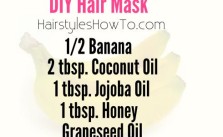 DIY Banana Hair Mask