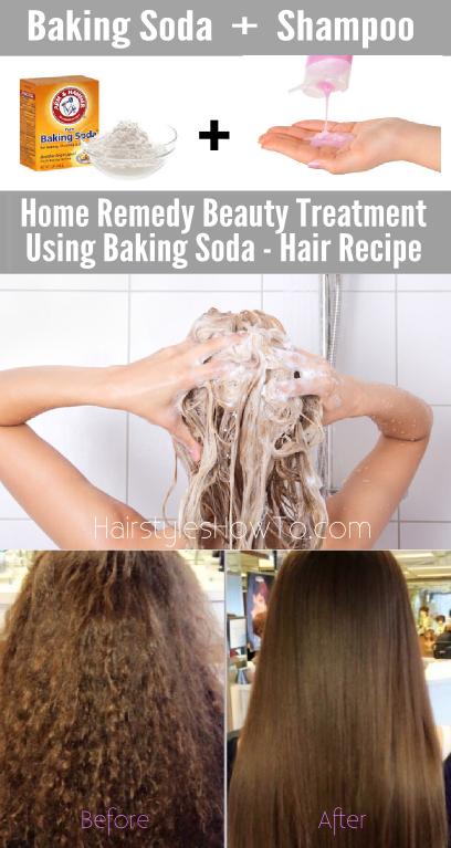 Remedy to Restore Hair Using Baking Soda