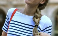 French Braid Over Shoulder